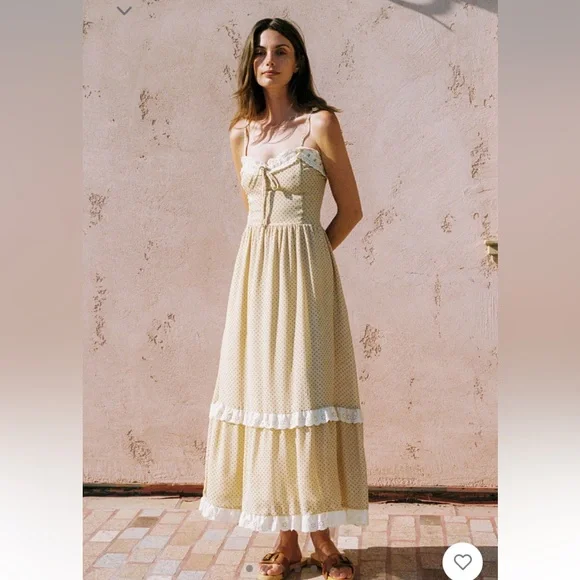 Christy Dawn, Emma, Sandstone dot, XS, NWT - Picture 3 of 10